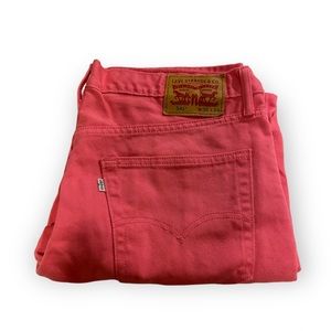 Levi’s 541 Athletic Fit Pink Jeans